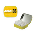 Small Yellow Mint Tin Filled w/ Sugar Free Mints